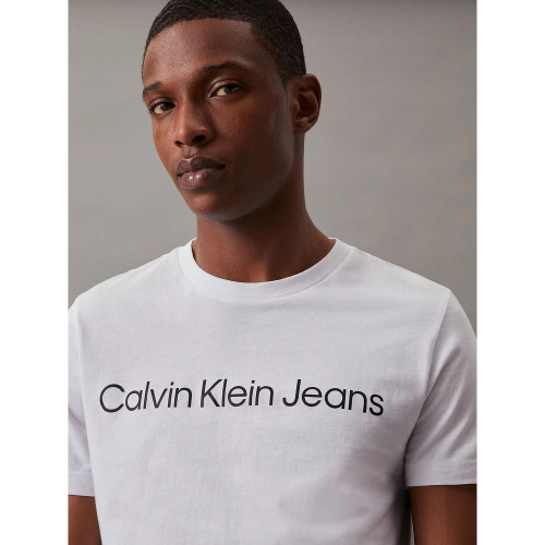 Calvin Klein Ανδρική κοντομάνικη μπλούζα Slim Cotton Logo T-shirt